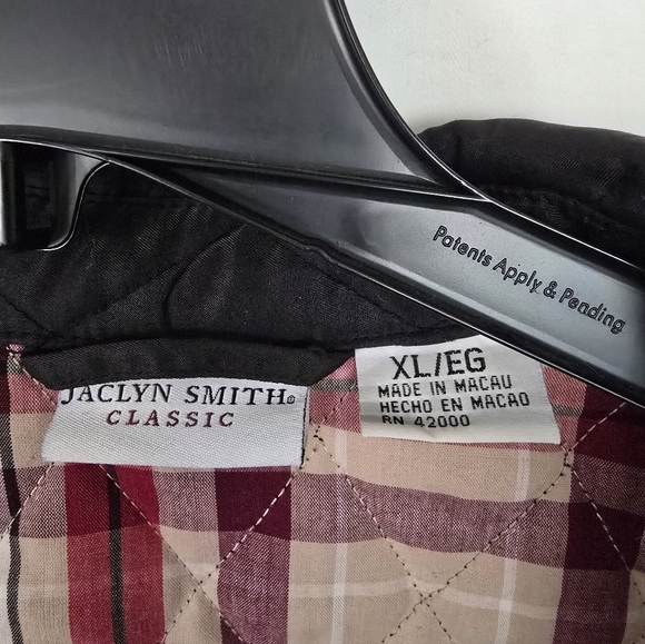 Women's Jacklyn Smith Black Quilted Jacket XL - Picture 5 of 8